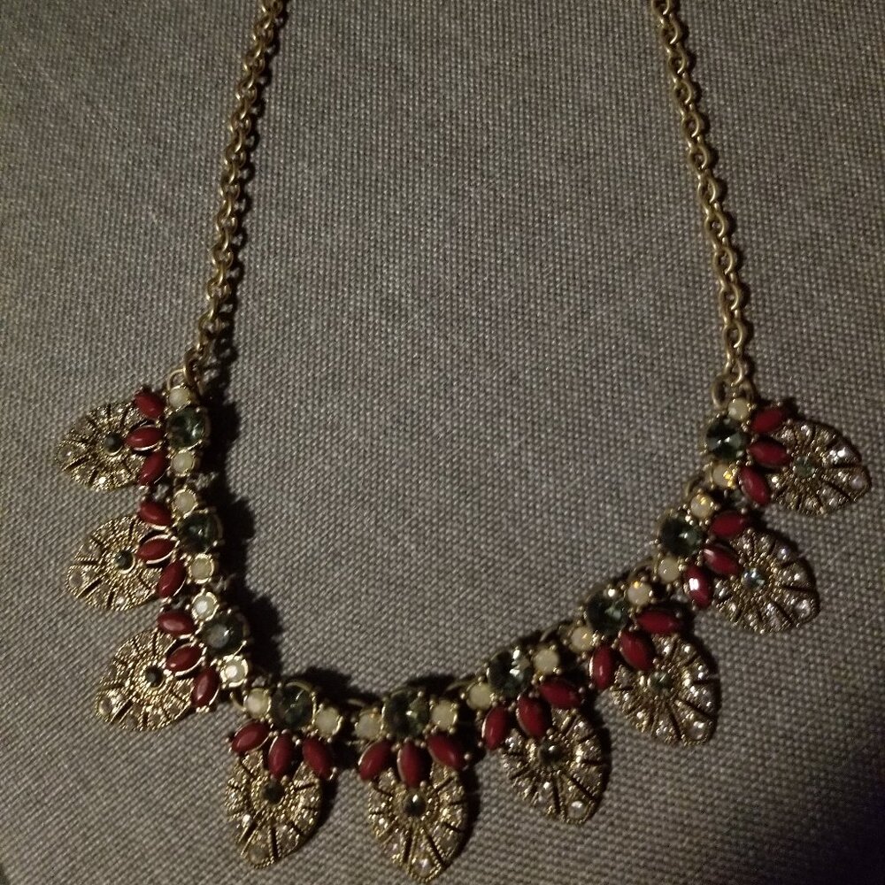 Stella & Ruby Czech Statement Necklace